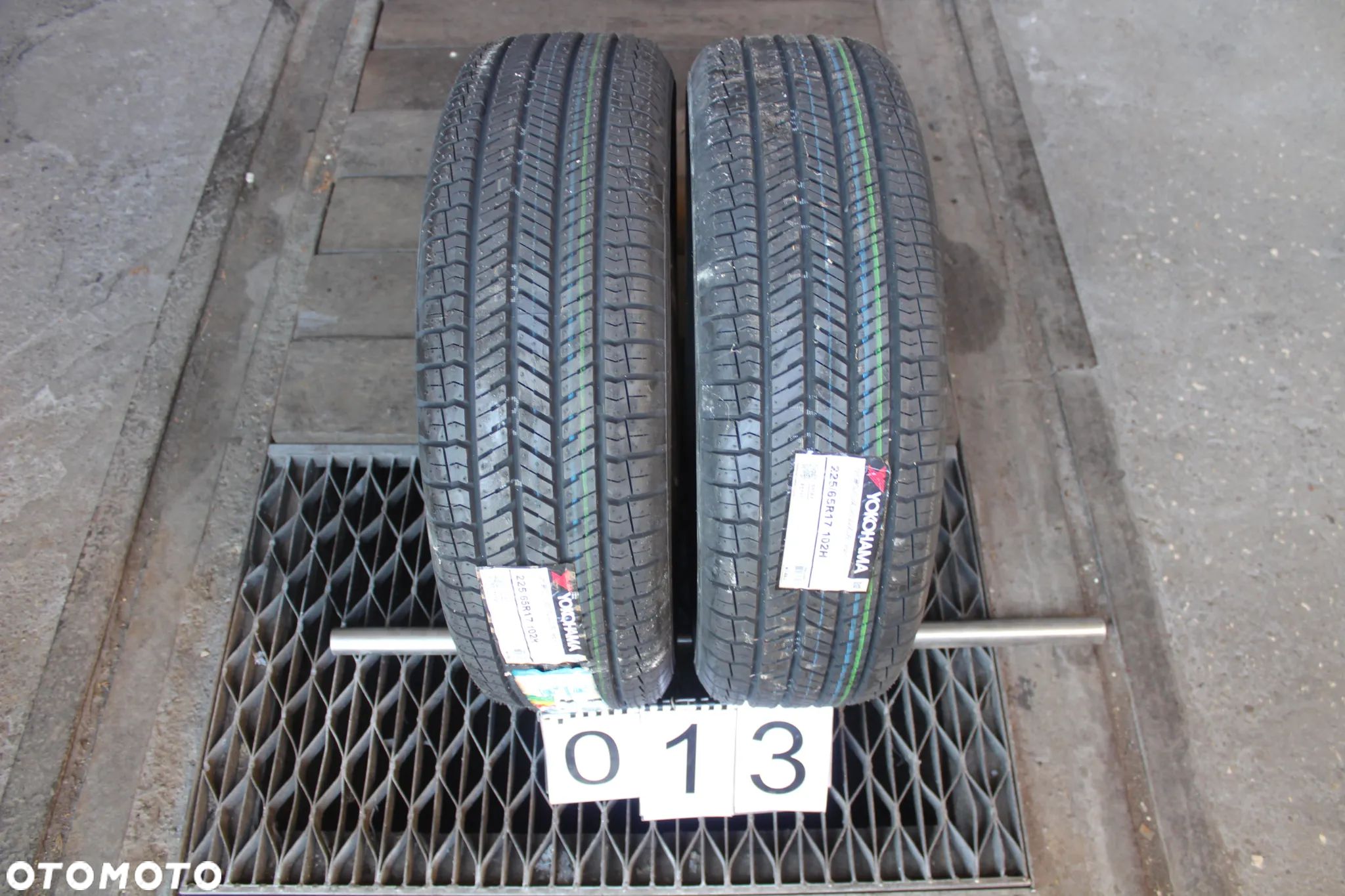 OPONY 2 SZTUKI LATO NOWE DEMO Yokohama Geolandar G91AV  225/65/17 2021 rok - 1