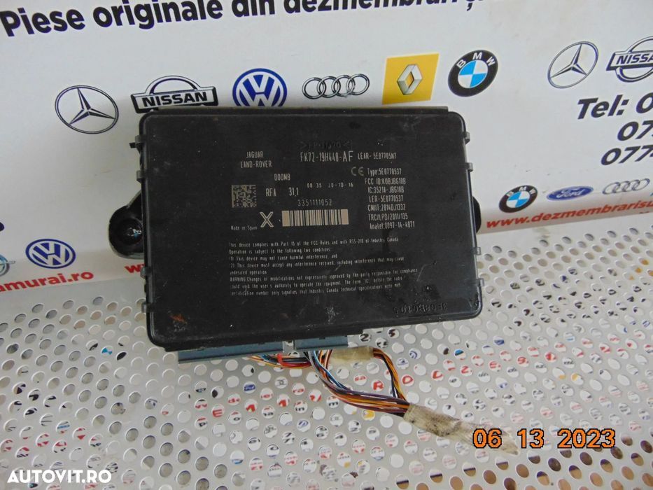 Modul inchidere centralizata Jaguar F Pace range Rover Evoque jaguar x - 1