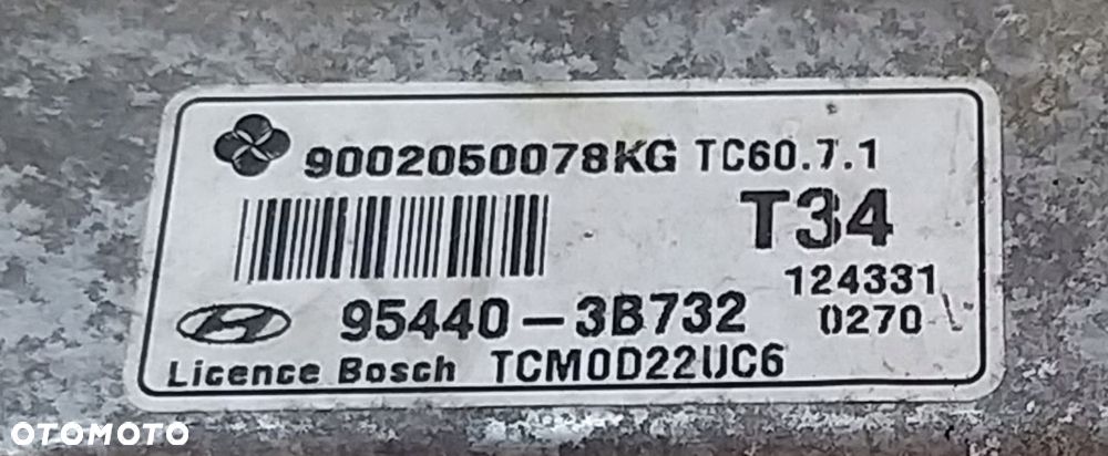 HYUNDAI SANTA FE II STEROWNIK SKRZYNI BIEGÓW AUTOMAT 95440-3B732 - 2