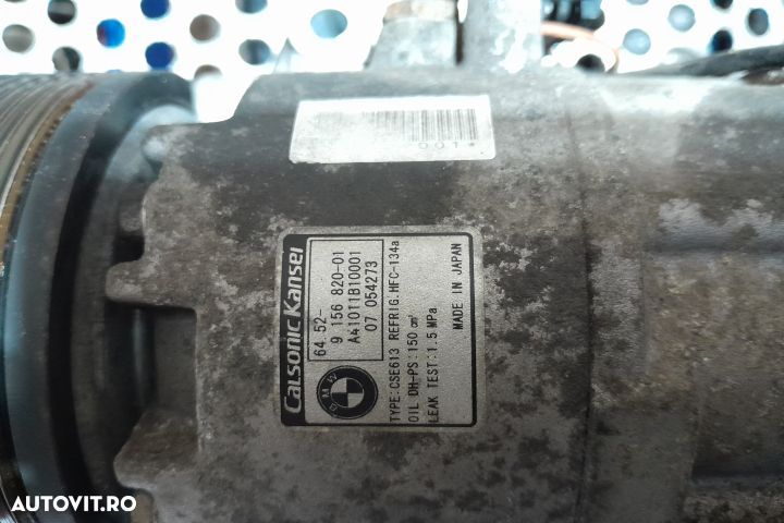 Compresor AC 9156820 9156820 BMW Seria 1 E81/E82/E87/E88 [facelift] [ - 4