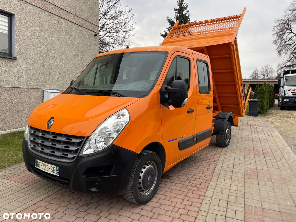 Renault Master Wywrotka Brygadówka  Dubel kabina  7 osób Mega Stan !!! - 2