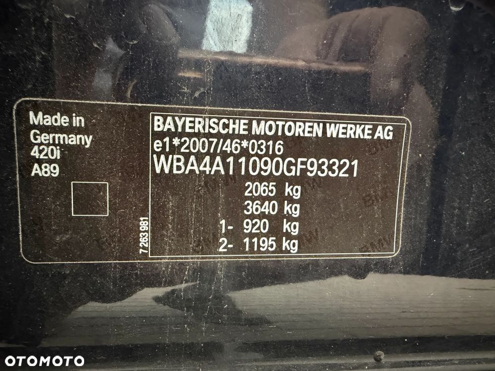 BMW Seria 4 420i Sport-Aut Luxury Line - 39