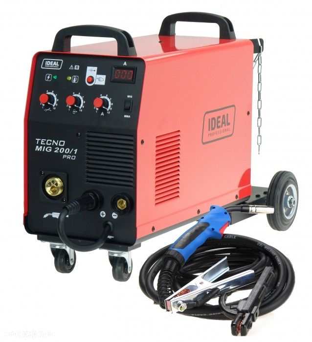Półautomat spawalniczy TECNO MIG 200/1 MMA 230V PRO IDEAL - 1