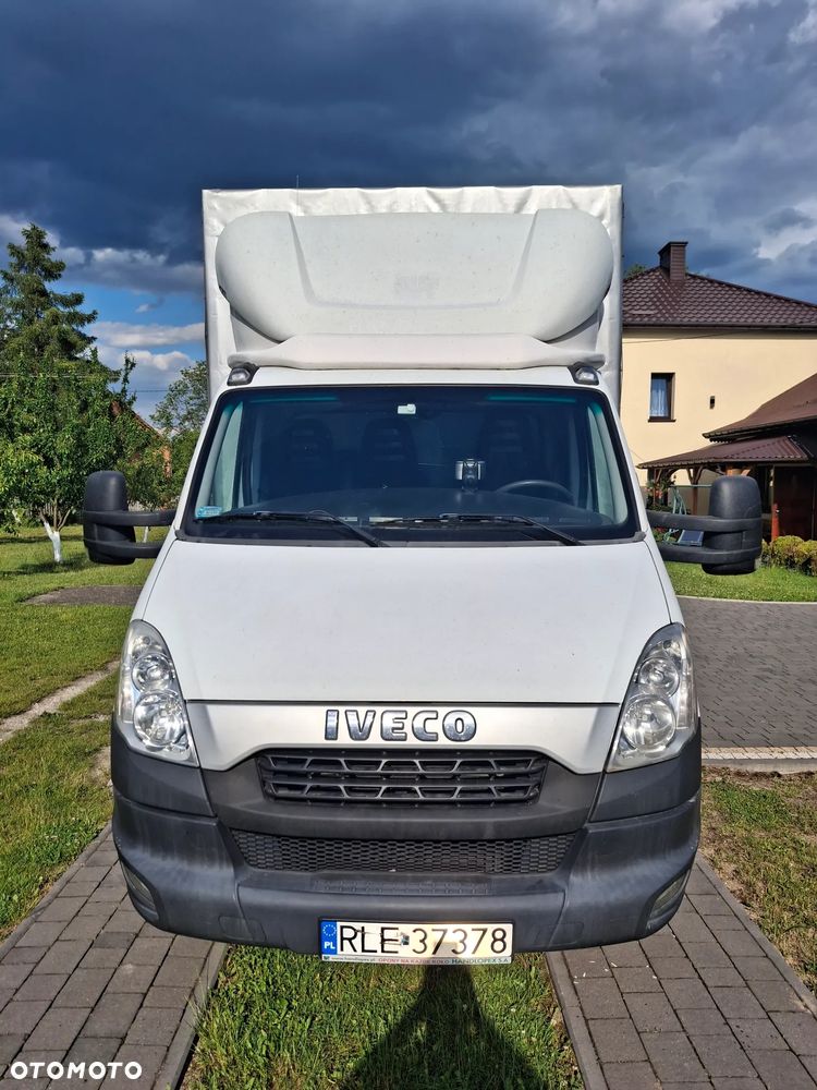 Iveco Daily 35C15 3.0 150 KM 234 000 km, Plandeka 4.80m Drzwi aluminiowe klimatyzacja, krajowy, ma - 4