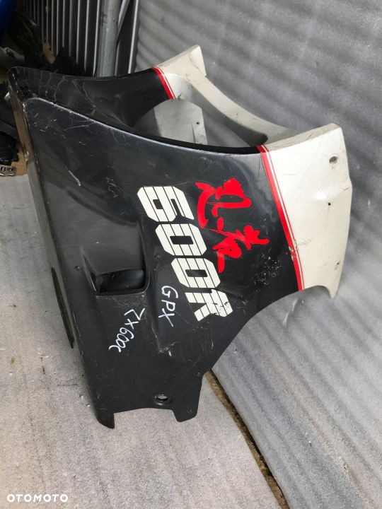 KAWASAKI GPX 600 OWIEWKA PŁUG POD SILNIK