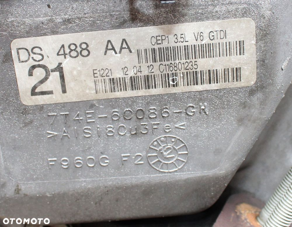 SILNIK BENZYNOWY FORD EXPLORER 3.5 V6 GTDI CEP1 GTDI KOMPLETNY - 6
