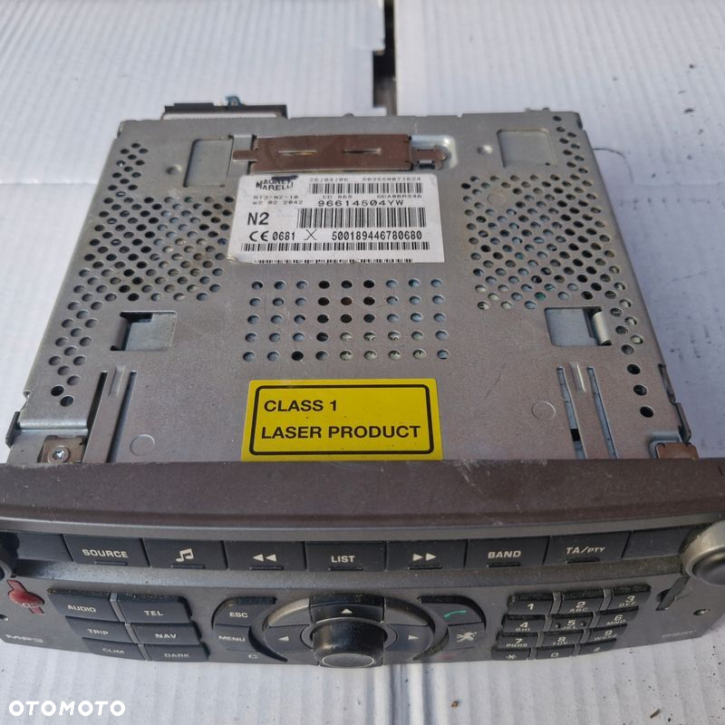 Radio samochodowe Peugeot RT3-N2 96614504YW - 2