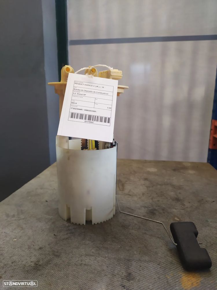 BOMBA DE COMBUSTIVEL RENAULT ESPACE V / 172023644R / 0580203309 - 1