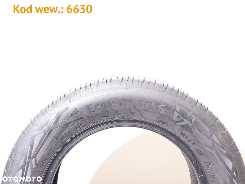 Continental Eco Contact 6 - 185/65 R15 - 6