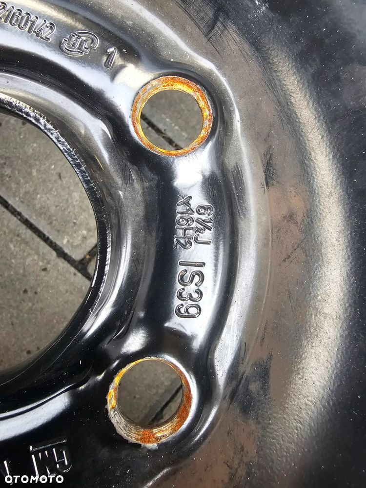 Felgi stalowe GM 13259234 Opel Astra Chevrolet 6,5x16 IS39 5x105 56,6mm - 3