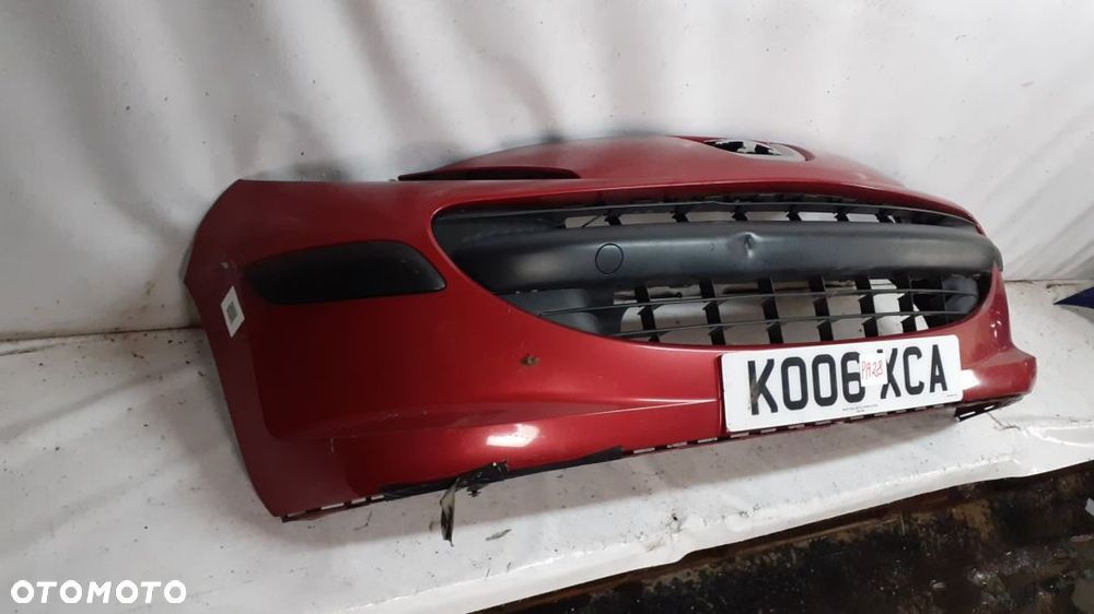 ^ ZDERZAK PRZÓD PRZEDNI DO PEUGEOT 207 EKQD BORDO - 3