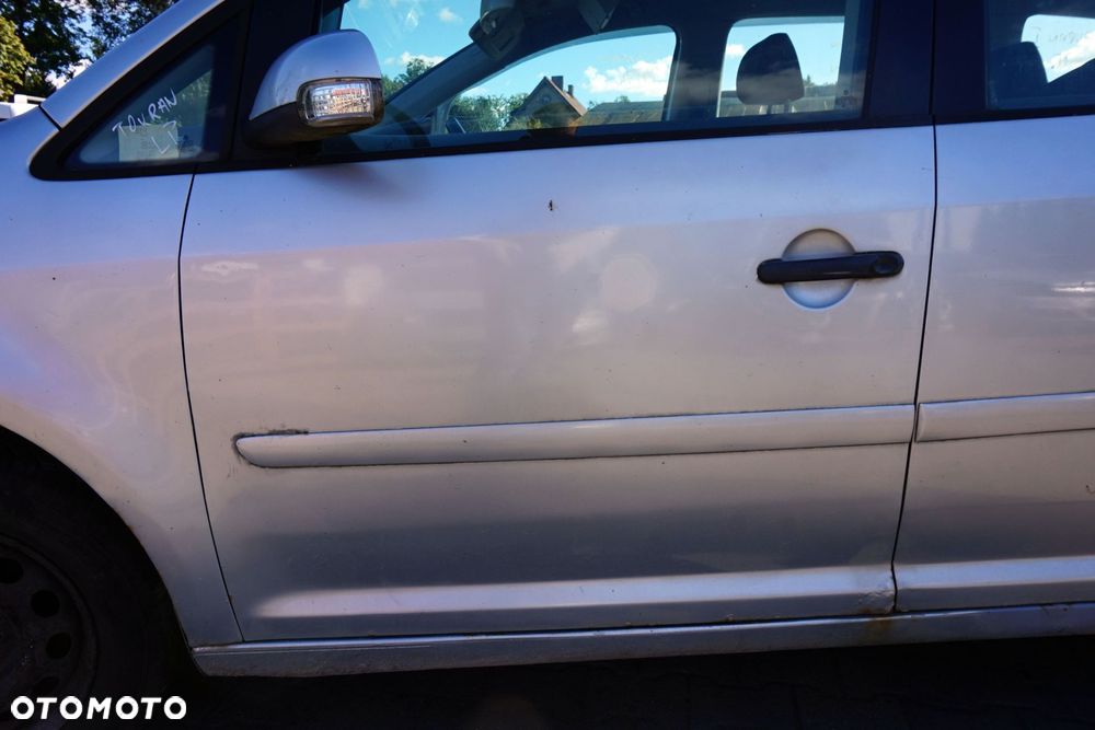 DRZWI PRZEDNIE LEWE TOURAN I 1T LA7W  SREBRNY VOLKSWAGEN 2003-2006 - 3