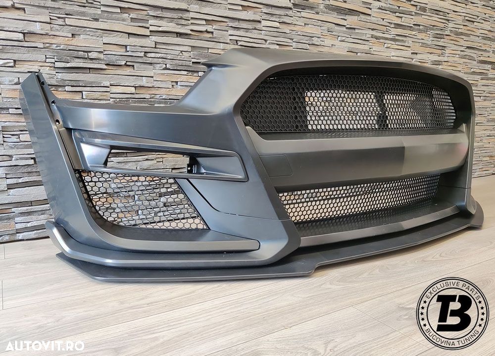 Bara Fata compatibila cu Ford Mustang Mk6 VI GT500 Design - 4
