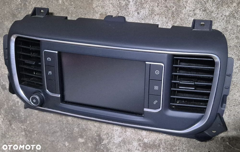 Radio Wyświetlacz LCD Ekran Nawigacja Navi Expert III Jumpy III Proace II Zafira D Vivaro C 20r. - 1