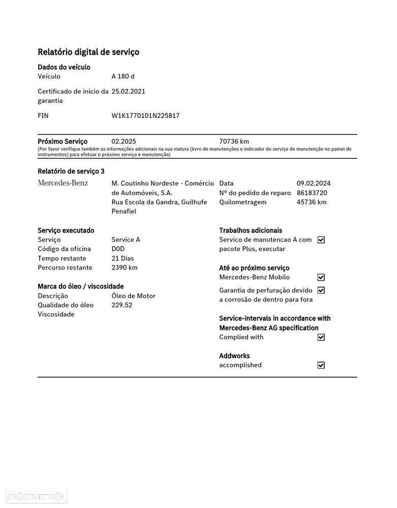 Mercedes-Benz A 180 d AMG Line Aut. - 36