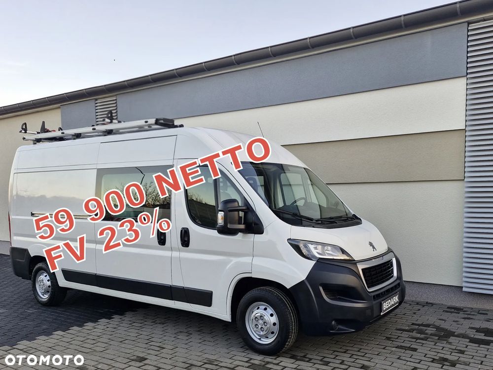 Peugeot Boxer, L3H2, BRYGADÓWKA, 7 miejsc, DOKA, tempomat, klima, - 3