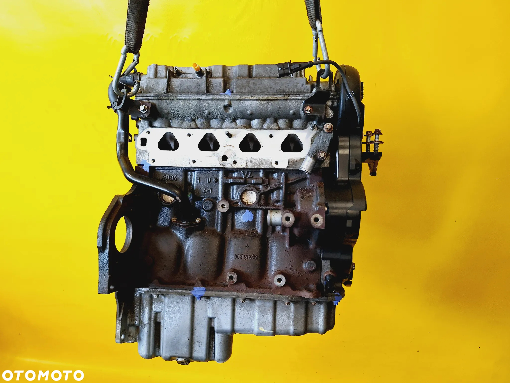 SILNIK OPEL MERIVA A 1.6 16V BENZYNA KOD SILNIKA: Z16XE GŁOWICA: 13106674 NR4 - 8