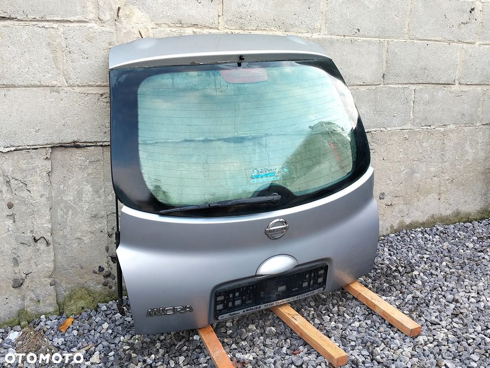 KLAPA BAGAŻNIKA NISSAN MICRA K12 KY0 5 DRZWI - 2