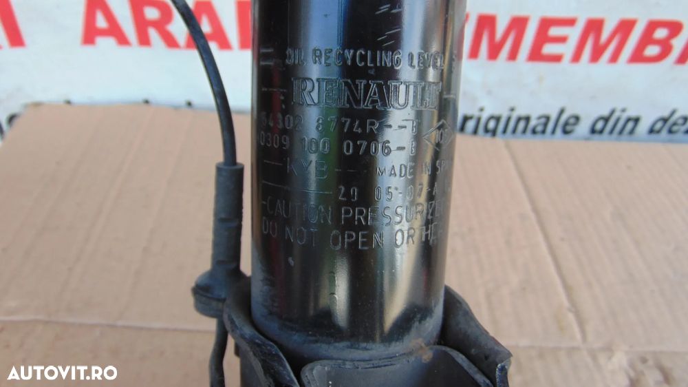 Arc fata renault master 2016-prezent set arcuri telescoape fata stanga dreapta arc+telescop master - 5