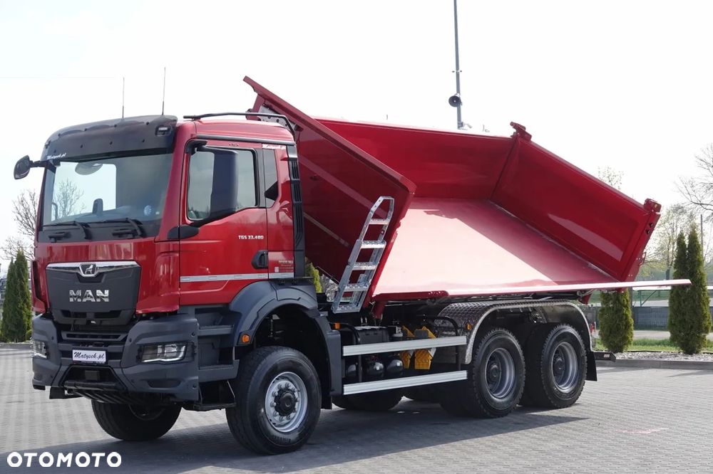 MAN TGS 33.480 / 6X6 / WYWROTKA 3 STRONNA / BORDMATIC / KH KIPPER / AUTOMAT / HARDOX  / BOGATA OPCJA / FABRYCZNIE NOWY / 2026 - 10