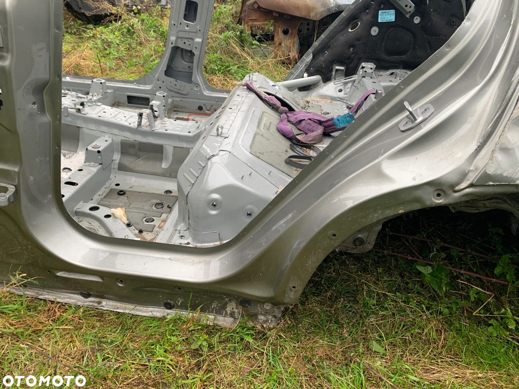 ĆWIARTKA LEWA STRONA DŁUGI PRÓG SŁUPEK B BMW X3 G01 X3M F97 - 3