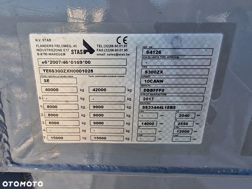 Stas Ruchoma podłoga 93m3 2017 rok Podłoga 10 mm - 6