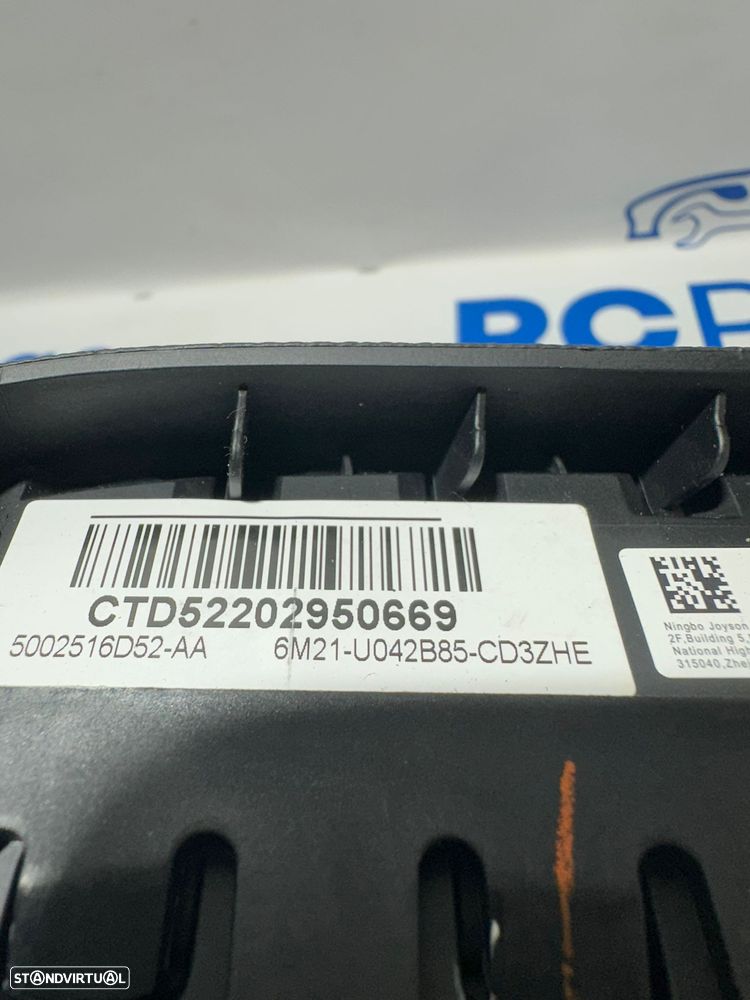 .Airbag Volante Guiador Original Ford 6M21U042B85CD3ZHE 2006 - 2015 - 7