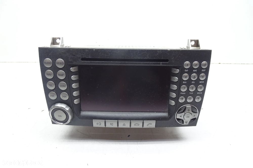 MERCEDES SLK W171 RADIO CD NAWIGACJA GPS NAVI DUŻA COMAND A1718203389 - 3
