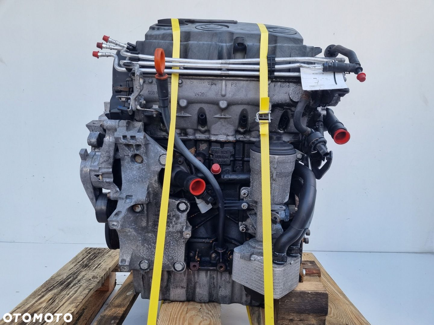 SILNIK KOMPLET VW Caddy III 2.0 TDI 140KM 185tyś BMM - 4