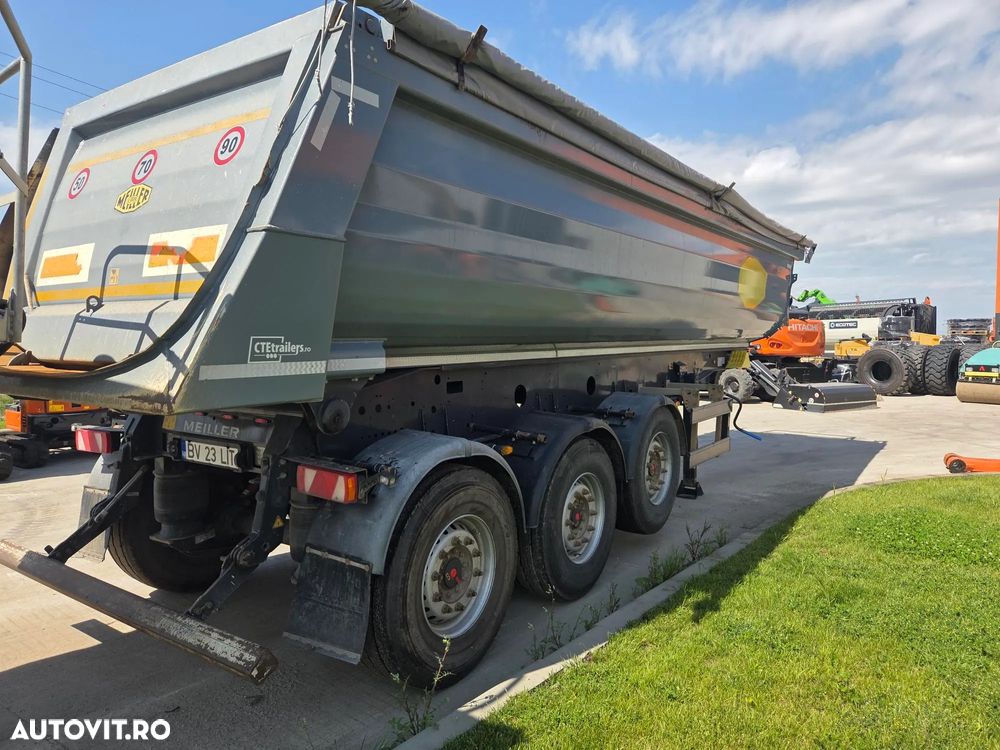Meiller 28mc, 3 axe, Axe SAF, axa liftabila, scena vizitare, prelata, protectii laterale sasiu, frane disc, model KISA3, posibilitate leasing 3 ani-PROMOTIE 23.900 EUR+Tva - 10