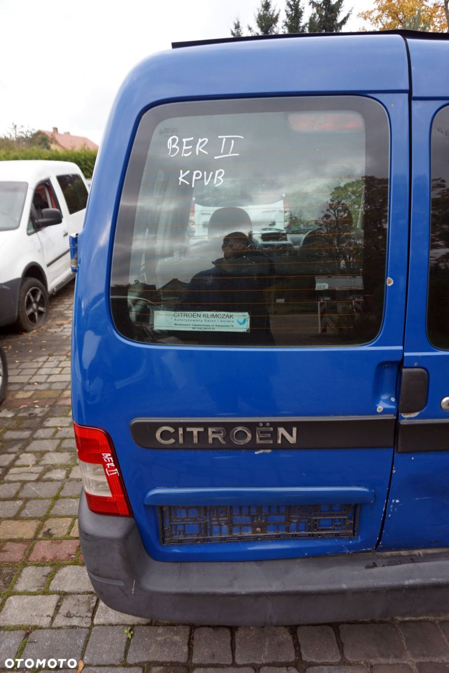 DRZWI TYLNE SKRZYDŁOWE LEWE BERLINGO I LIFT II M59 KPVB  CITROEN 2002-2008 - 1
