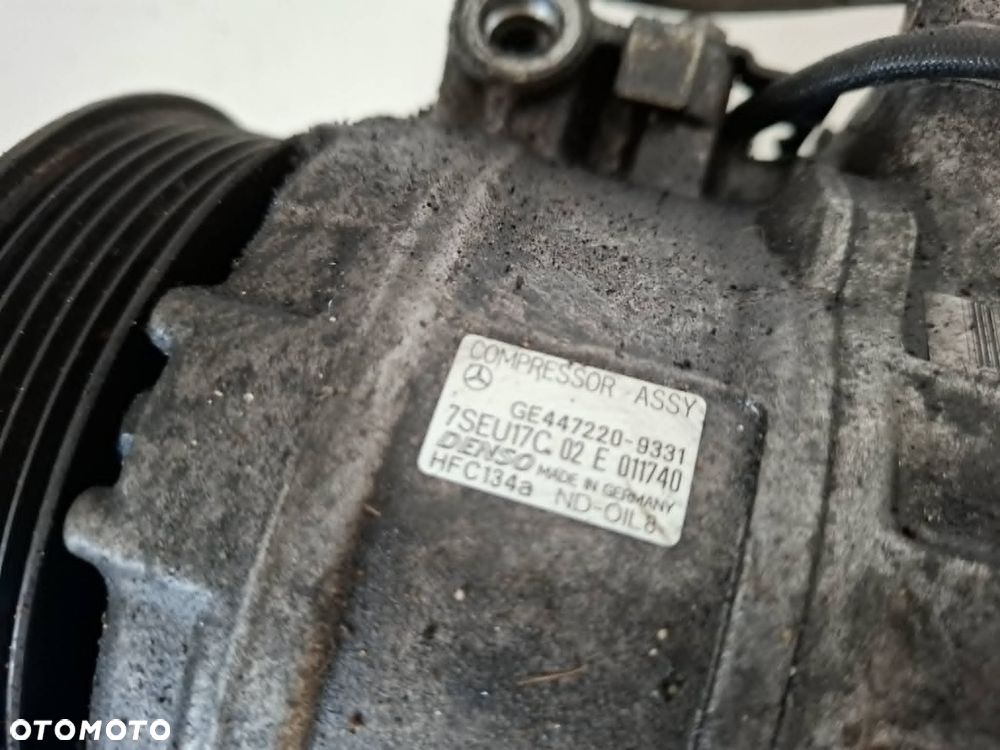 KOMPRESOR SPRĘŻARKA KLIMATYZACJI MERCEDES W211 2,7 CDI - 3