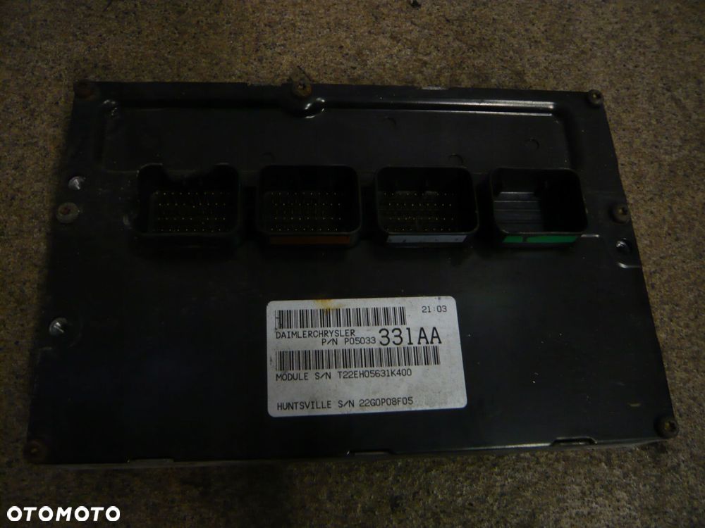 komputer sterownik silnika p05033331aa chrysler cruiser - 1