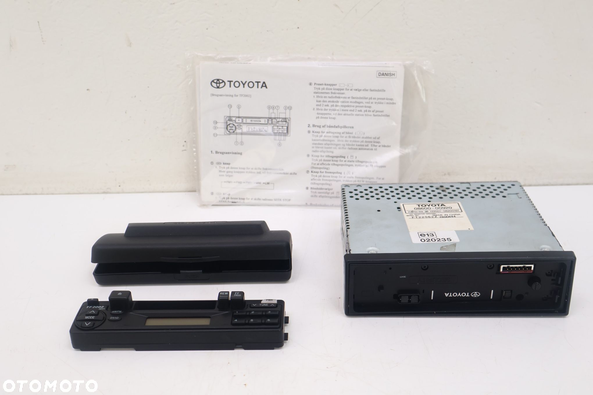 TOYOTA RADIO '08600-00920 - 1