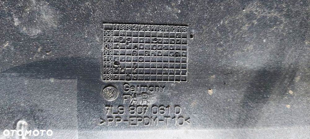 Zderzak przód dokładka VW Touareg R LINE LIFT 7L9 - 5