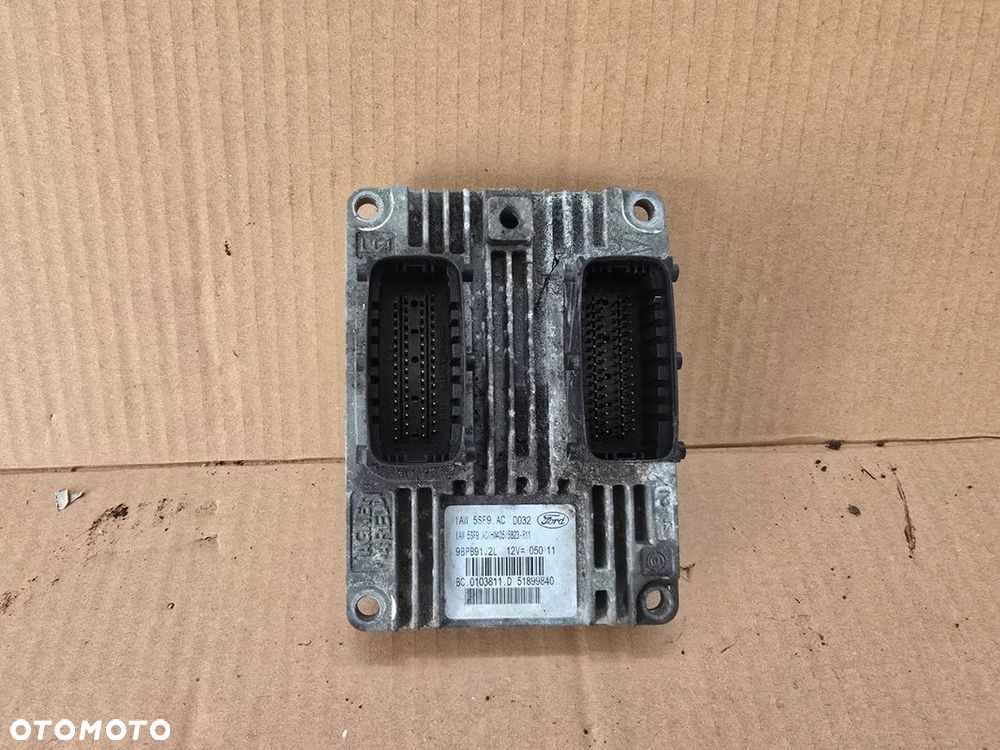 FORD KA MK2 II 1.2 STEROWNIK KOMPUTER SILNIKA 51899840 - 1