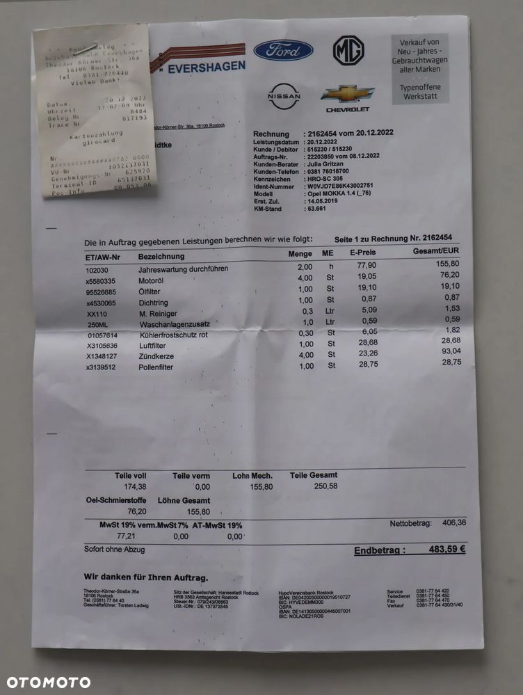 Opel Mokka X 1.4 Automatik Innovation - 26