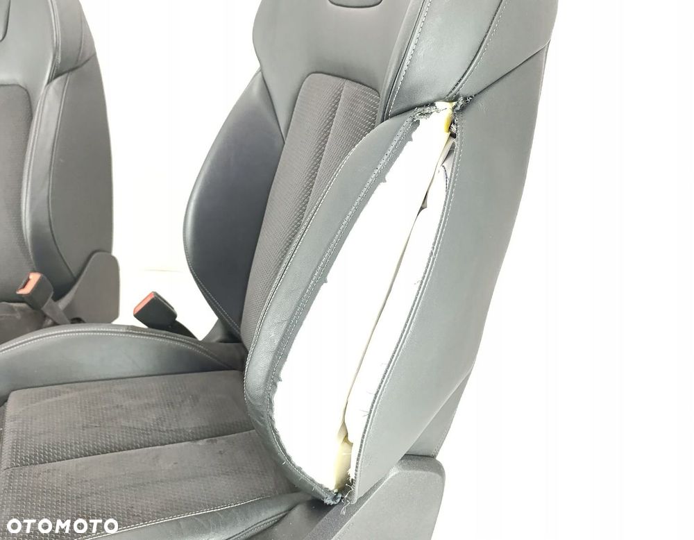 FOTELE KANAPA KOMPLET AUDI A7 C8 4K S-LINE SKÓRA-ALCANTARA - 9