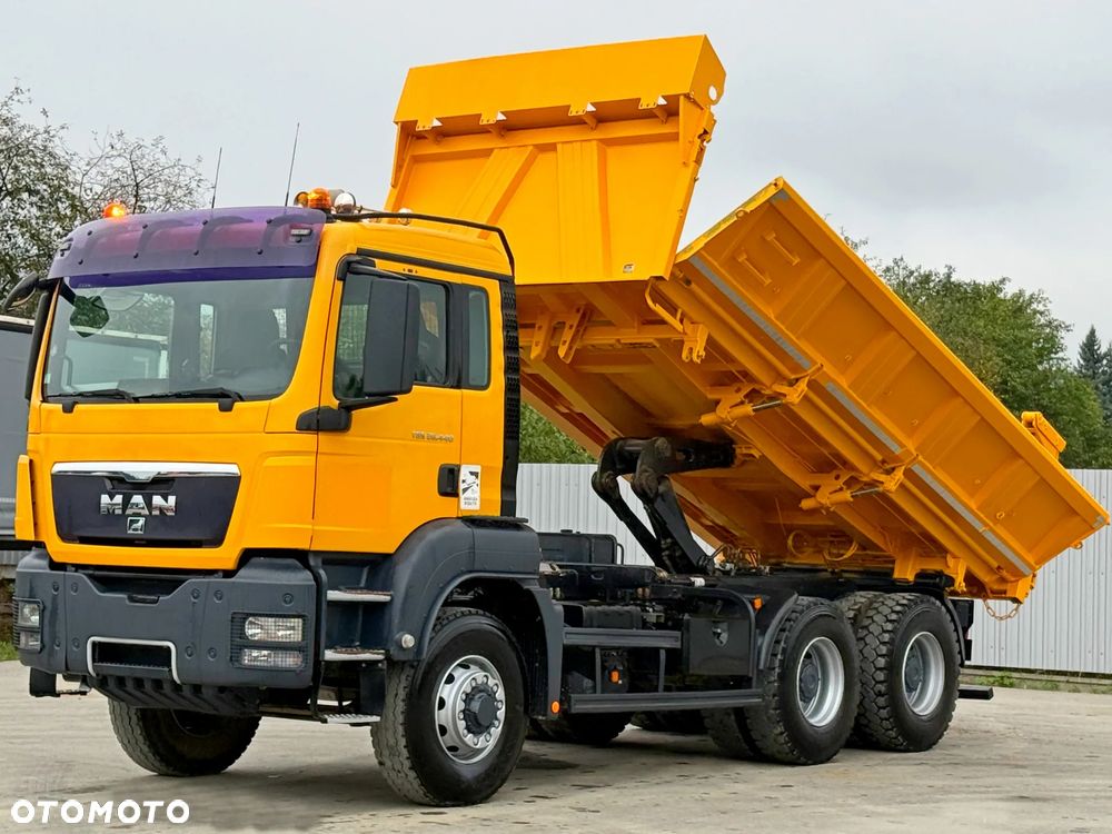 MAN TGS 26.440 * WYWROTKA 5,20 m + BORDMATIC * 6x6 * STAN BDB - 3