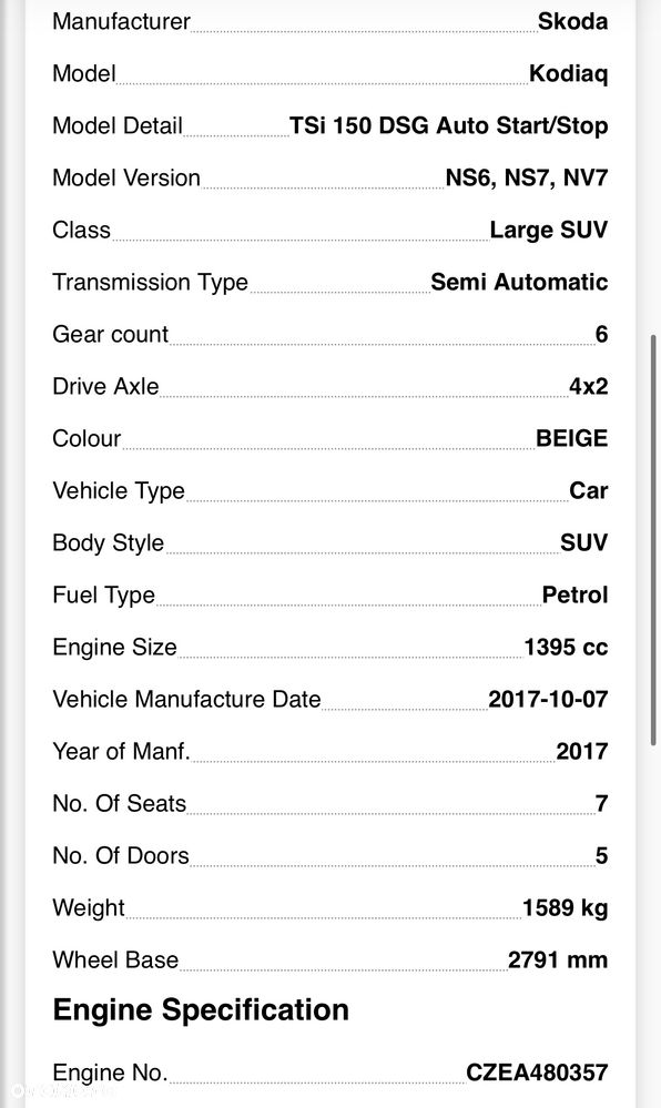 Silnik KOMPLETNY VW Golf VII Seat Skoda 1.4 TSI CZE CZEA 2017 - 12