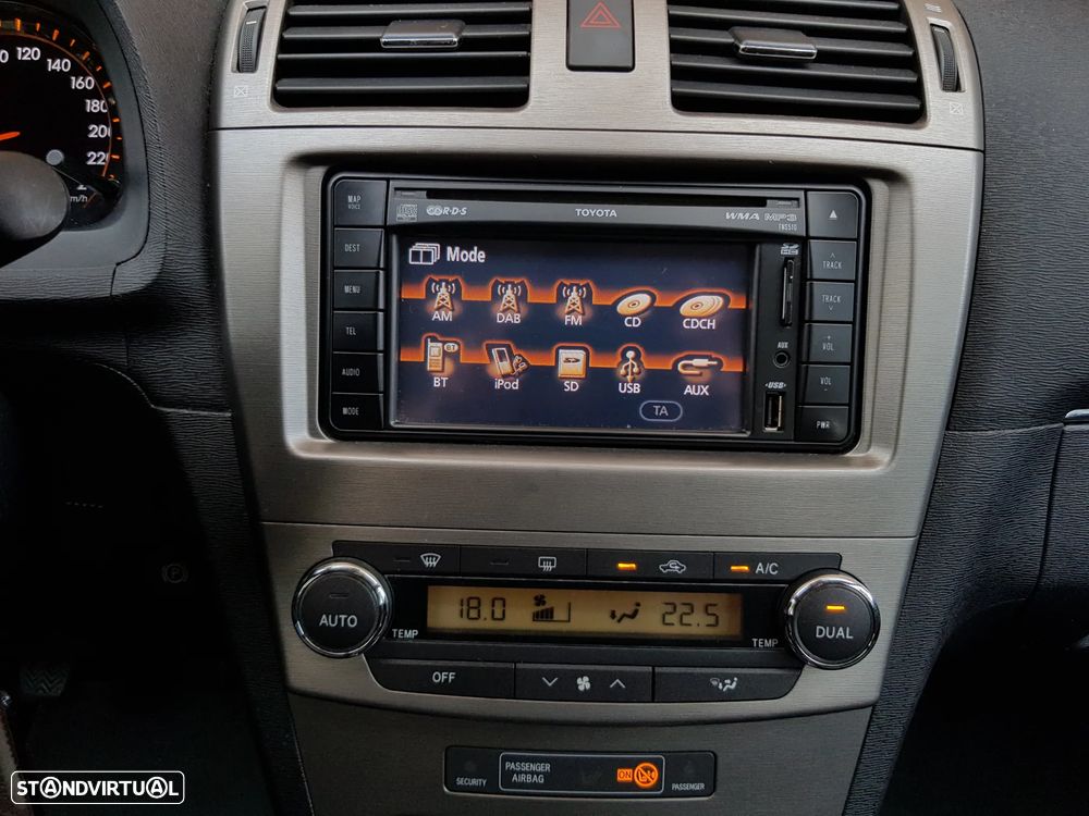 Toyota Avensis 2.0 D-4D Exclusive +Pele+GPS — fotografia 18