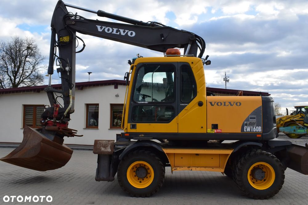 Volvo EW160 ROTOTILT ze szczypcami - 8