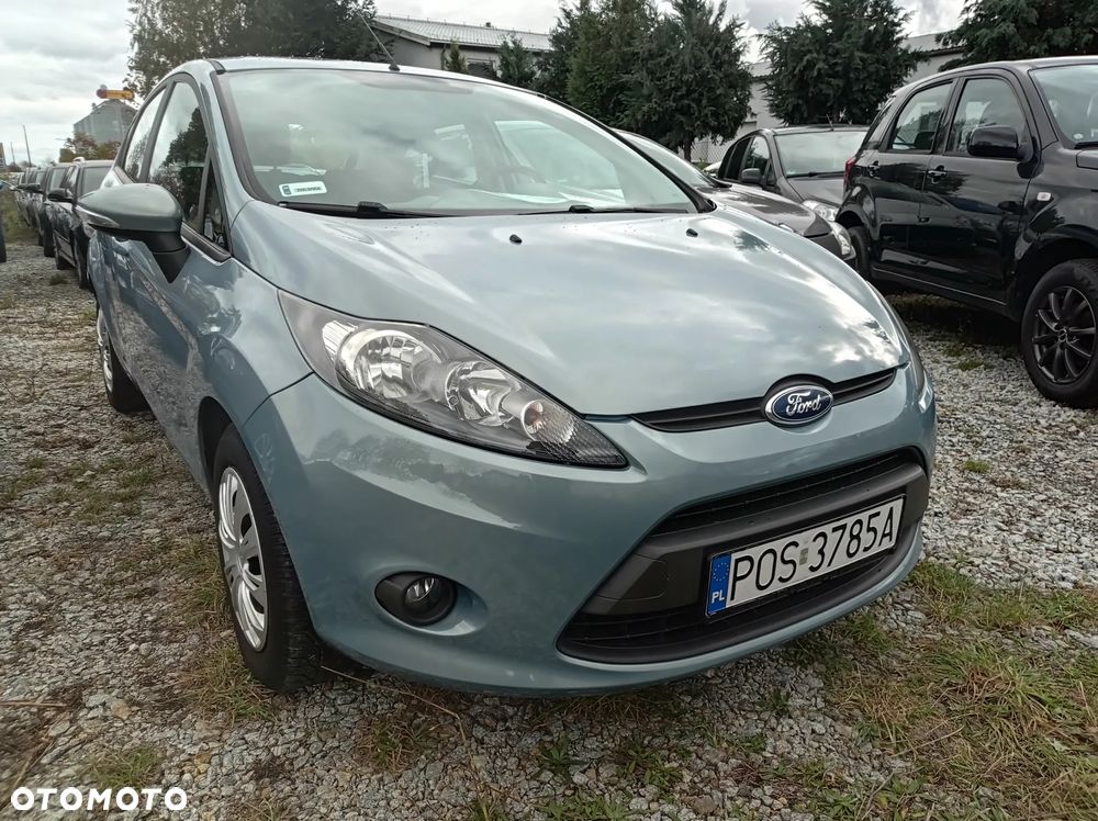 2010 FORD FIESTA MK7 1,25 16V R4 BENZ 82PS 5DRZWI KLIMA ALU SERW PODLPG ZAREJ+OPŁ PL - 2