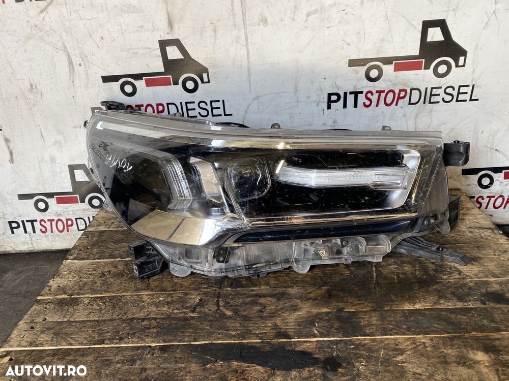 Fata completa bot complet Toyota Hilux 2.4d 2017 2018 2019 2020 2021 2022 2023 2024 - 8