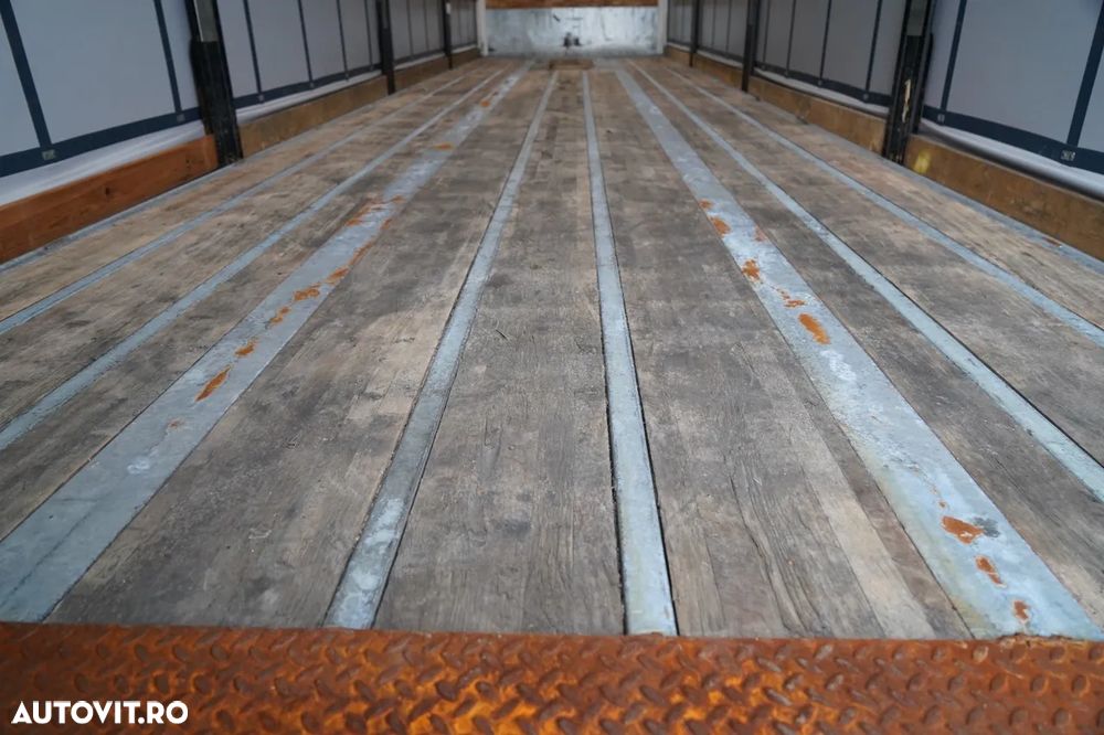 Fruehauf CITYLINER CORTINĂ / 1 AXĂ / DIRECȚIE / LUNGIME 11 M / CUREA CĂRUCIOR / PODEA REZISTENTĂ - 19