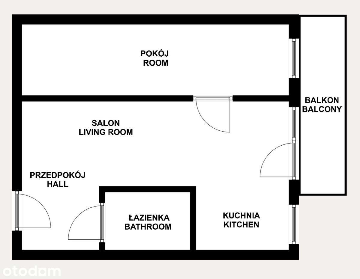 Eng | Wrocławska | 2 Pokoje | 32m2 + Balkon