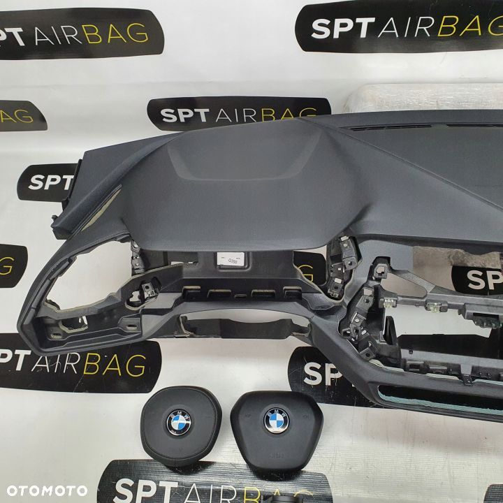 BMW 1 F40 DESKA ROZDZIELCZA KONSOLA KOKPIT PULPIT PODUSZKI AIRBAG AIR BAG PASY KIT SET - 5