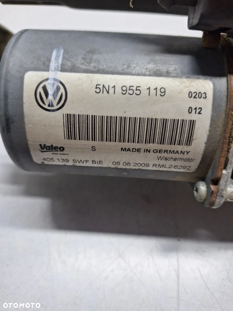MECHANIZM+SILNICZEK WYCIERACZEK PRZÓD VW TIGUAN I EUR 5N1955119 - 4