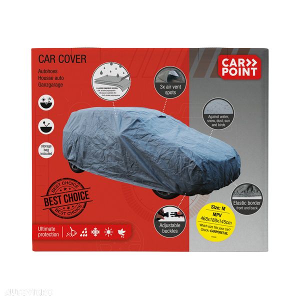 Prelata auto Carpoint Ultimate Protection MPV-M 468x188x145cm - 1
