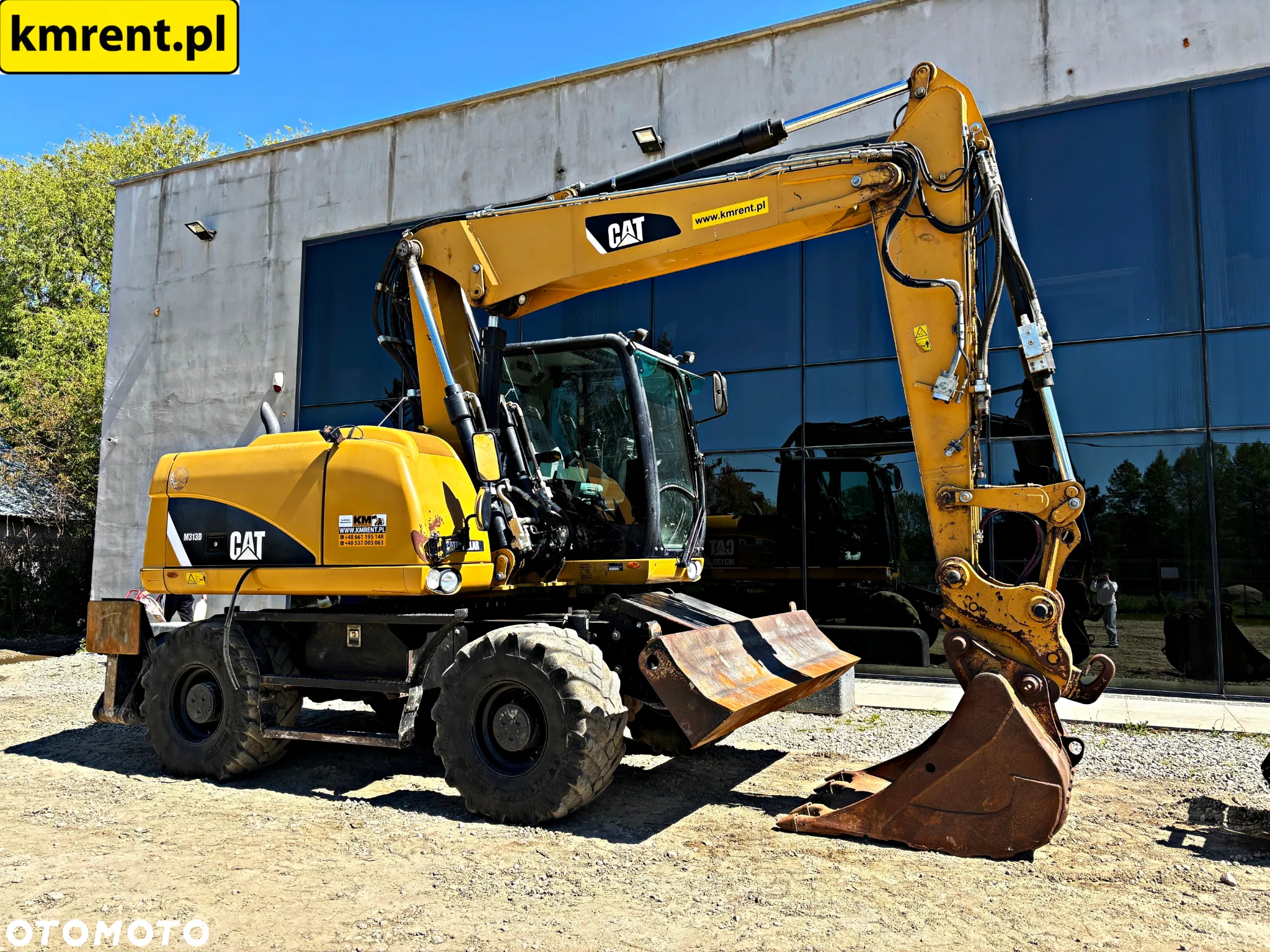 Caterpillar M 313 D KOPARKA KOŁOWA 2014R. | JCB JS 145 CAT 315 314 LIEBHER 314 - 5